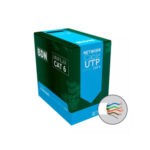 CABLE UTP CAT6 UNIFILAR BLANCO 100% COBRE ROLLO 305 METROS BDN-6100C
