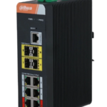 IS4410-6GT-120 Switch Industrial L2 Dahua: 6 Puertos Gigabit PoE, 4 Puertos SFP, 120W PoE Extendido, Estándares AT/BT