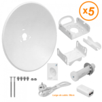 PBE-5AC-GEN2-5. Ubiquiti PBE-5AC-GEN2-5 - Antena PowerBeam AC Gen2 420mm 25dBi para Enlaces Punto a Punto - Imagen 2