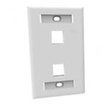 35050017 Faceplate Plano 2P Glossy Blanco Marca FURUKAWA