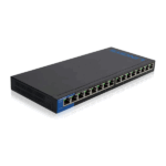LGS116P Swtich LINKSYS LGS116P Linksys 16-Port Gigabit PoE Switch
