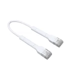 WUP-01 Cable patch Ubiquiti Cat6 blanco 10 cm RJ45