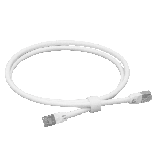 198660 WOP-1 Cable Ubiquiti Cat5e exterior blanco 1 metro F/UTP - Imagen 1