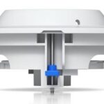 UACC-FM-W Soporte empotrado en techo blanco Ubiquiti UACC-FM-W para cámara UVC-AI-Dome