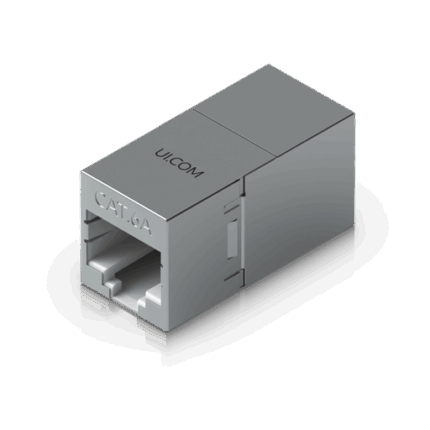 RJ45-CU Copla Ubiquiti RJ45-CU Cat6A blindada hembra-hembra