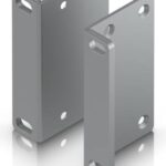 URack-Ear-2 Kit de Soporte 2U para Rack con Tornillos