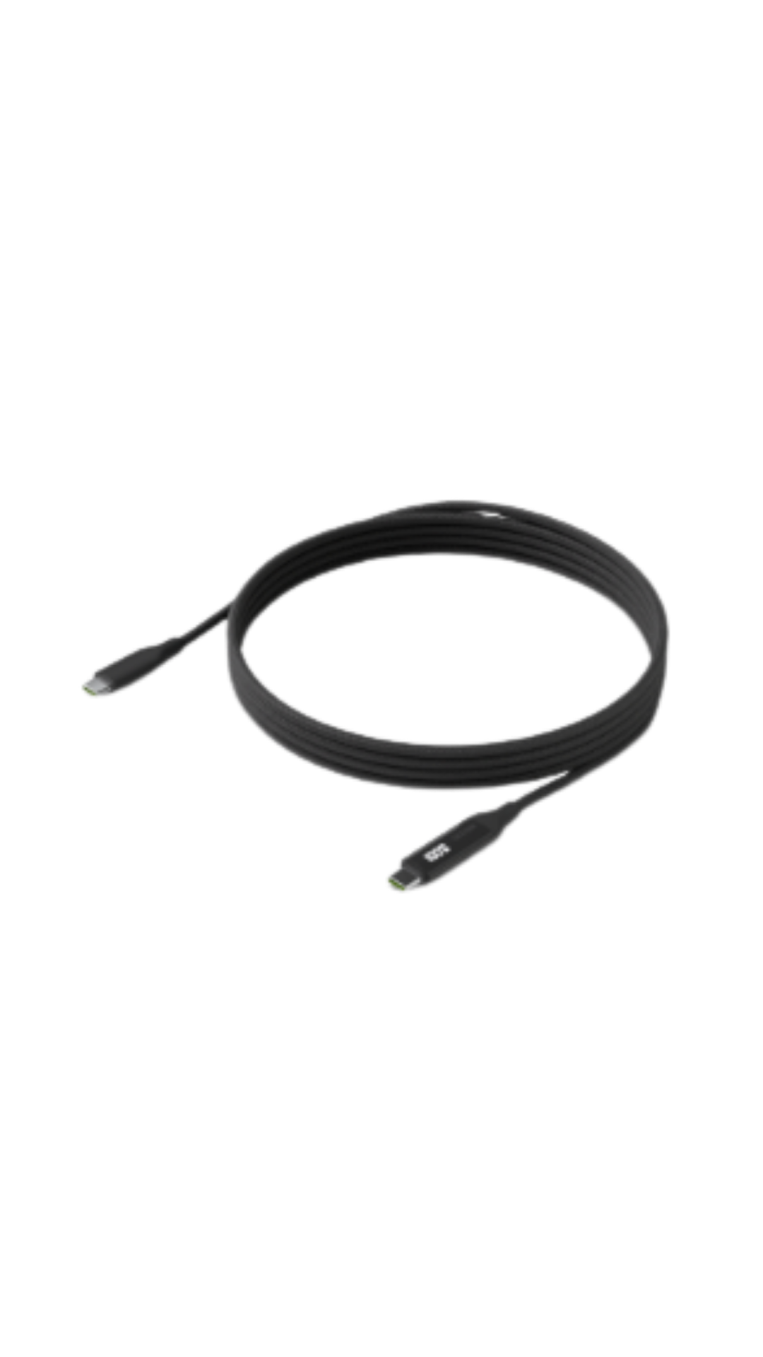 198980 CC2-U Cable USB-C 2m UBIQUITI CC2-U USB-C Macho a Macho 100W con Indicador de Potencia - Imagen 1