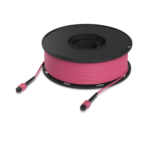 JF4MM100U Jumper de fibra óptica MPO-MPO OM4 multimodo 12 fibras 100 metros