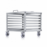 URACK Bastidor mini rack 6U sin herramientas con ruedas y patch panel 24 puertos keystone