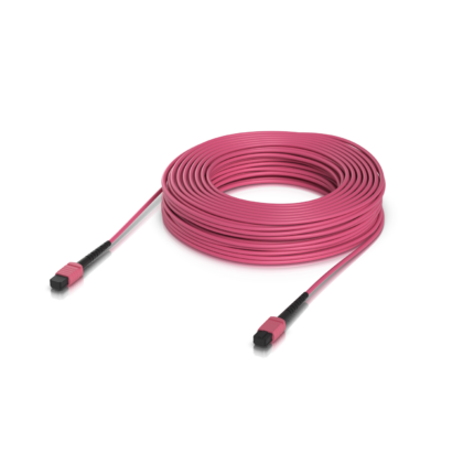 JF4MM30U Jumper de fibra óptica MPO-MPO OM4 multimodo 12 fibras LSZH 30 metros