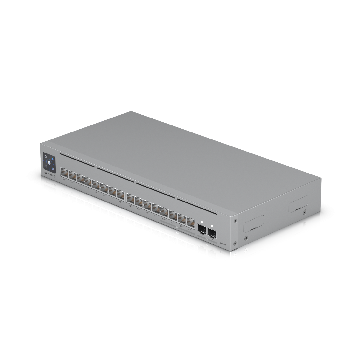 199539 USW-PRO-MAX-16-POE Switch administrable L3 con PoE+ y PoE++ y uplinks SFP+ para UniFi - Imagen 1