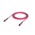 JF4MM5U Cable de fibra óptica MPO-MPO multimodo OM4 12 fibras LSZH tipo B de 5 metros