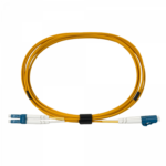JFSLL03U Cable de fibra óptica LC‑LC monomodo OS2 dúplex de 3 m
