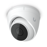 TURRET-ULTRAW Cámara IP mini domo 2K con IR, micrófono y parlante para exteriores color blanco