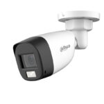 HFW1239TLMN-A-LED Cámara bala HDCVI 2MP Full Color 40 m con micrófono IP67 metálica