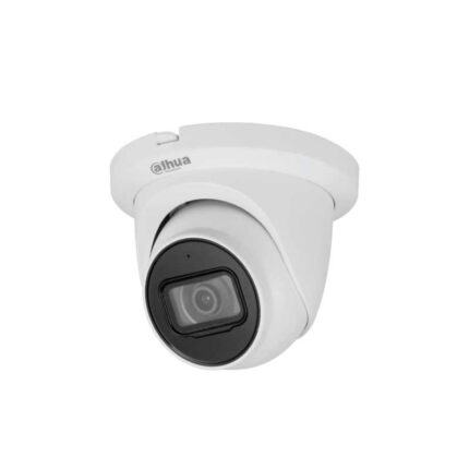 HAC-HDW1200TMQN-A Cámara domo HDCVI 2MP con micrófono, lente 2.8 mm, IR 60 m y carcasa metálica IP67
