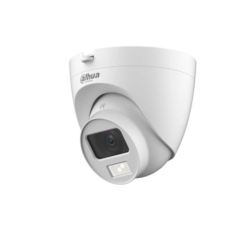 199047 HDW1500CLQN-IL-A Cámara domo HDCVI 5MP Full-Color Dual Light con micrófono y protección IP67 - Imagen 1