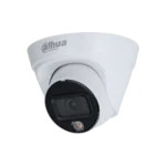 HDW1439T1P-LED Cámara domo IP 4MP con luz cálida, detección de humanos y protección IP67