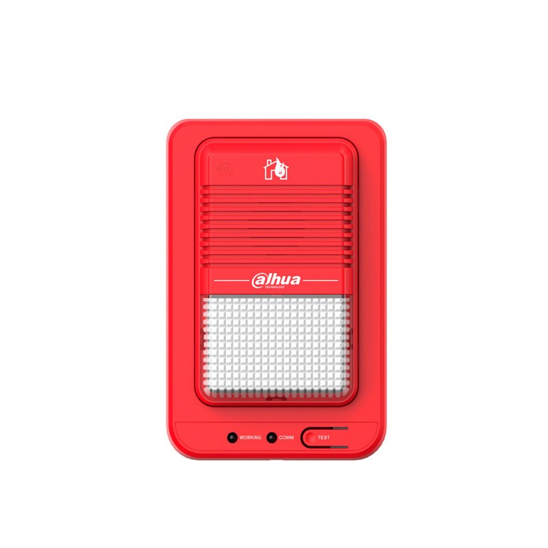 199105 DHI-HY-L151 Sirena inalámbrica con luz estroboscópica y comunicación LoRa para sistemas de alarma contra incendios - Imagen 1