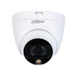 HAC-HDW1209TLQ-LE Cámara domo HDCVI Full Color 2MP lente fija 2.8 mm con iluminación LED 20 m carcasa metálica