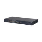 CS4218-16ET-135 Switch L2 16 puertos PoE 135W con uplinks Gigabit y 2 puertos SFP