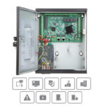 ASC2204C-H Controlador de acceso 4 puertas TCP IP con soporte biométrico y tarjetas