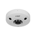 IPC-EBW8842P-AS Cámara IP ojo de pez 8MP con inteligencia artificial WizMind y audio integrado