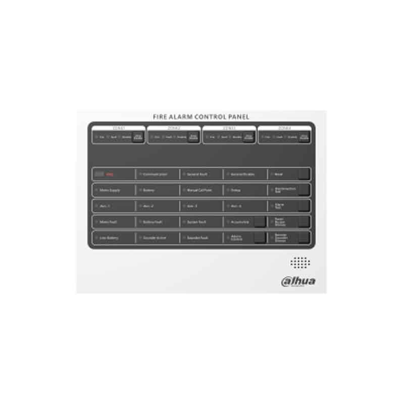 199273 DHI-HY-C102-4 Central convencional de detección de incendios de 4 zonas con monitoreo y alarmas - Imagen 1