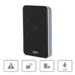 ASR2100A-D Lector de tarjetas ID 125 kHz para control de acceso con interfaz Wiegand y RS485