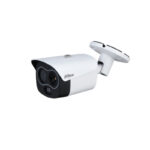 TPC-BF1241-B10F12 Cámara IP bala térmica dual con sensor térmico 256×192 y cámara óptica 4 mm para seguridad perimetral