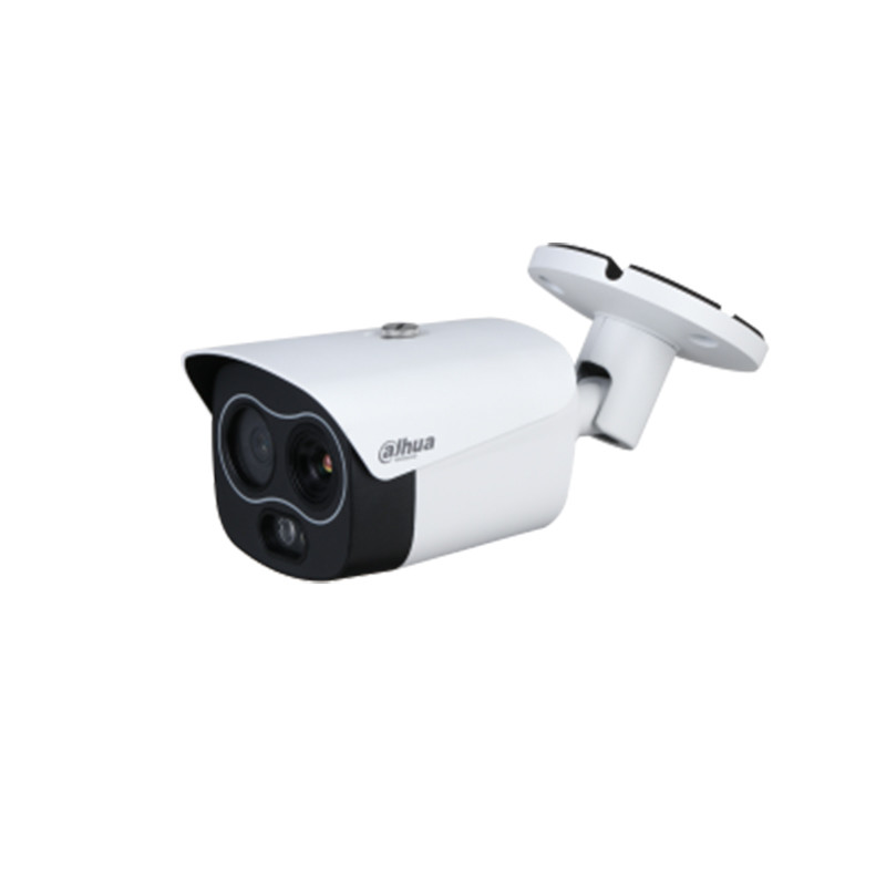 199315 TPC-BF1241-B10F12 Cámara IP bala térmica dual con sensor térmico 256×192 y cámara óptica 4 mm para seguridad perimetral - Imagen 1