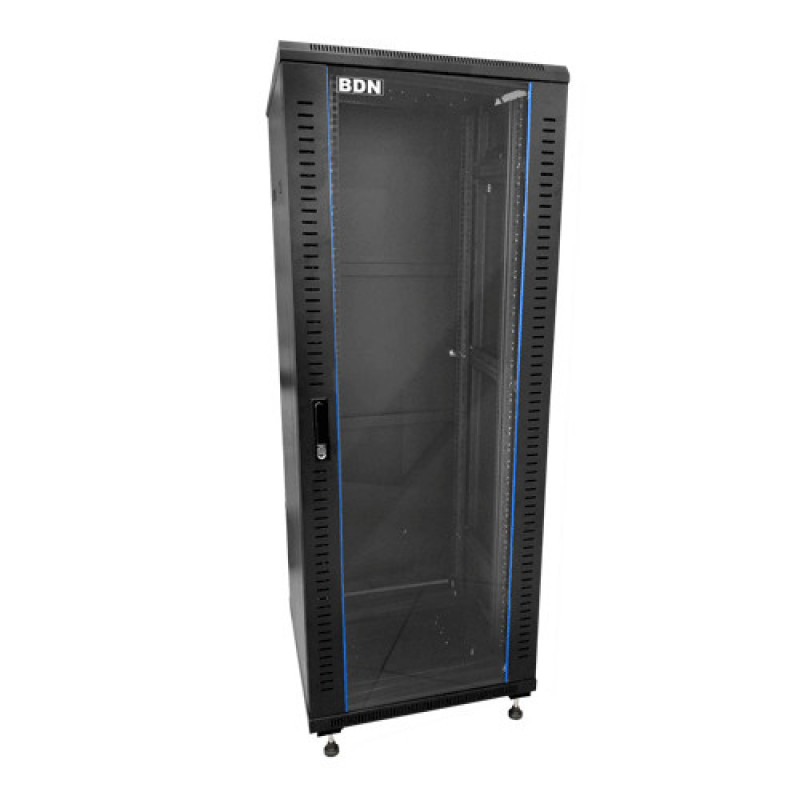 201297 GABINETE RACK 32U PISO NEGRO 60CM - Imagen 1