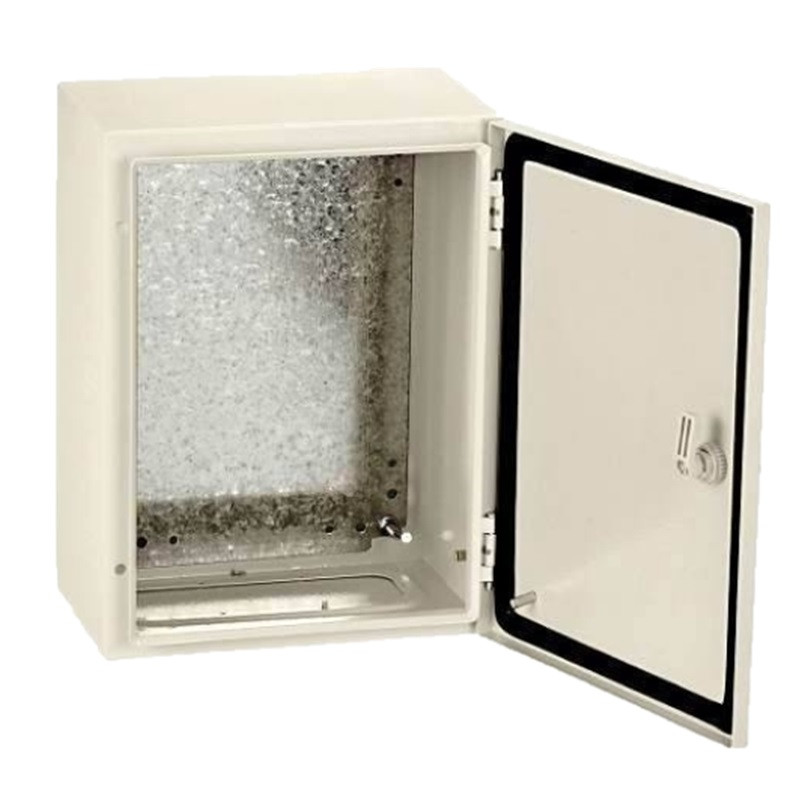 201315 CAJA METALICA EXTERIOR 500X400X300 IP66 BEIGE - Imagen 1