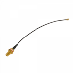 ACSMAUFL MIKROTIK .SMA-Hembra U.FL(IPX) Cable Negro 12cm