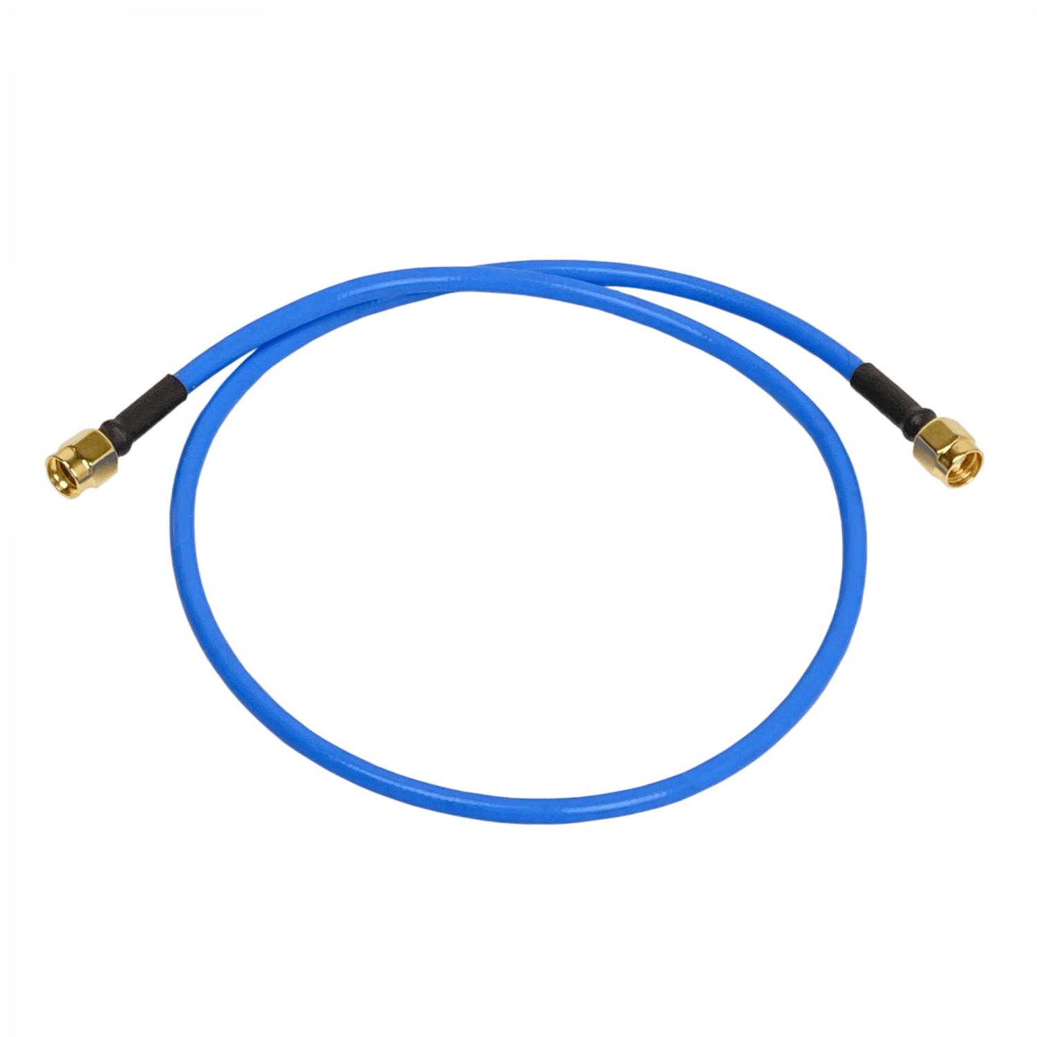 199642 ACRPSMA MIKROTIK RPSMA-M RPSMA-M UNIFILAR RIGIDO CABLE AZUL 50CM 6GH - Imagen 1