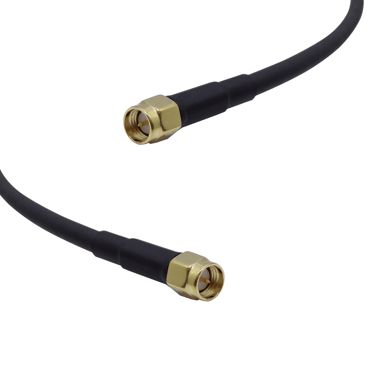 199656 C1-SMSM1 Mikrotik 100cm .SMA-Macho .SMA-Macho Cable Coaxial Negro 1mt - Imagen 1