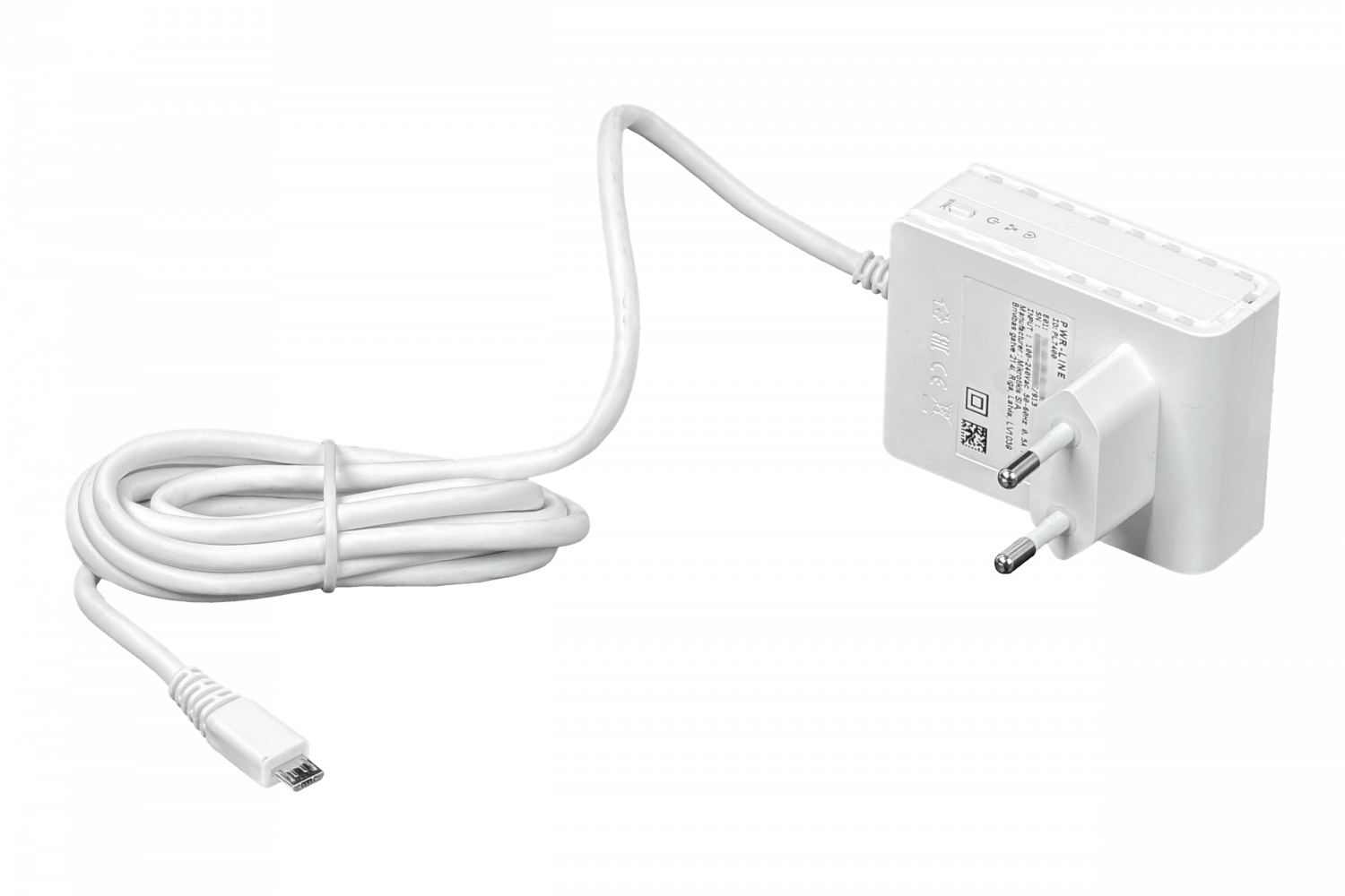 199676 PWR-LINE MIKROTIK AV500 Powerline 1-USB-micro-150cm Unitario req-HAP/ - Imagen 1