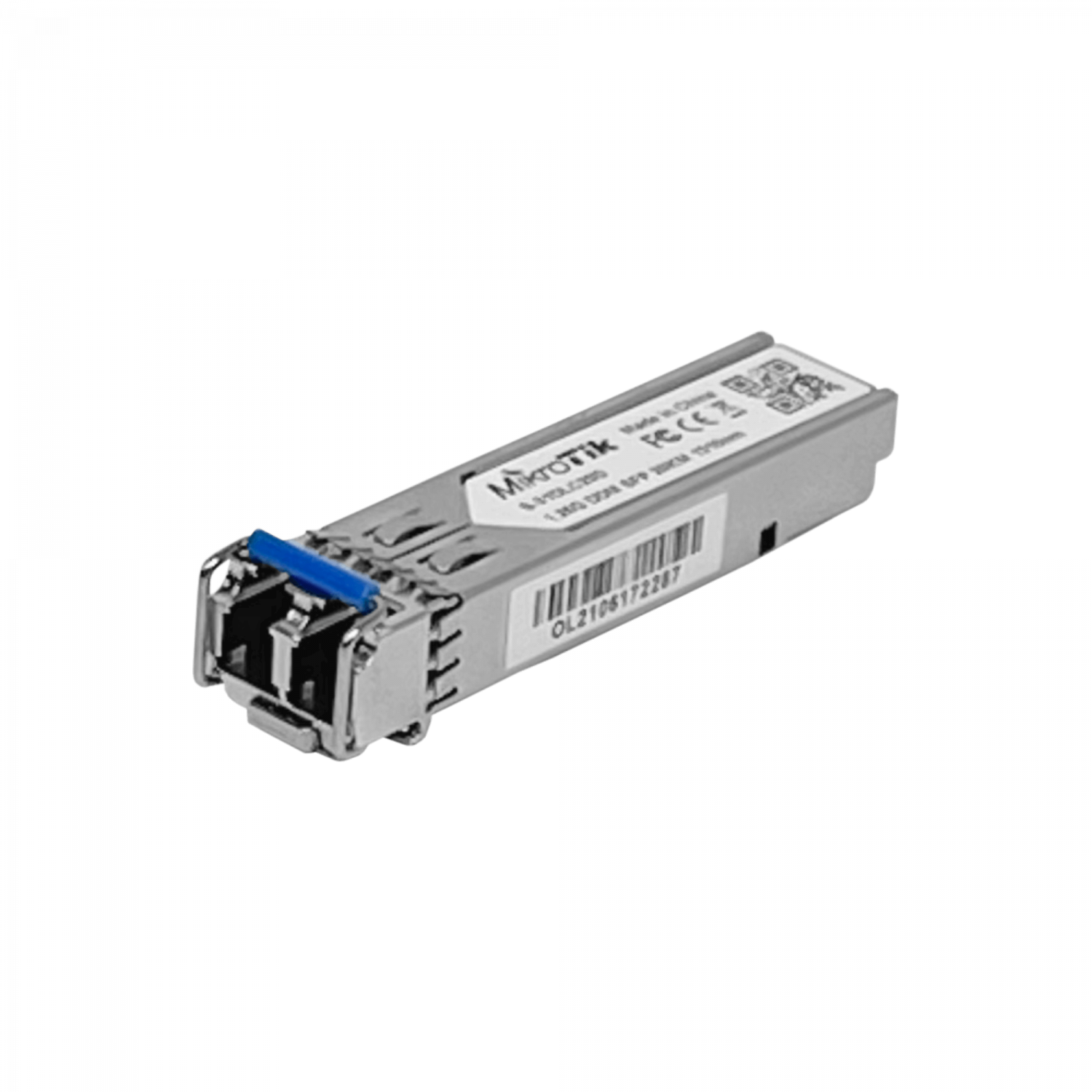 199682 S-31DLC20DI MIKROTIK 2-LC 20Km SM 1310nm Modulo SFP 1,25Gbps Gigabit Uni - Imagen 1