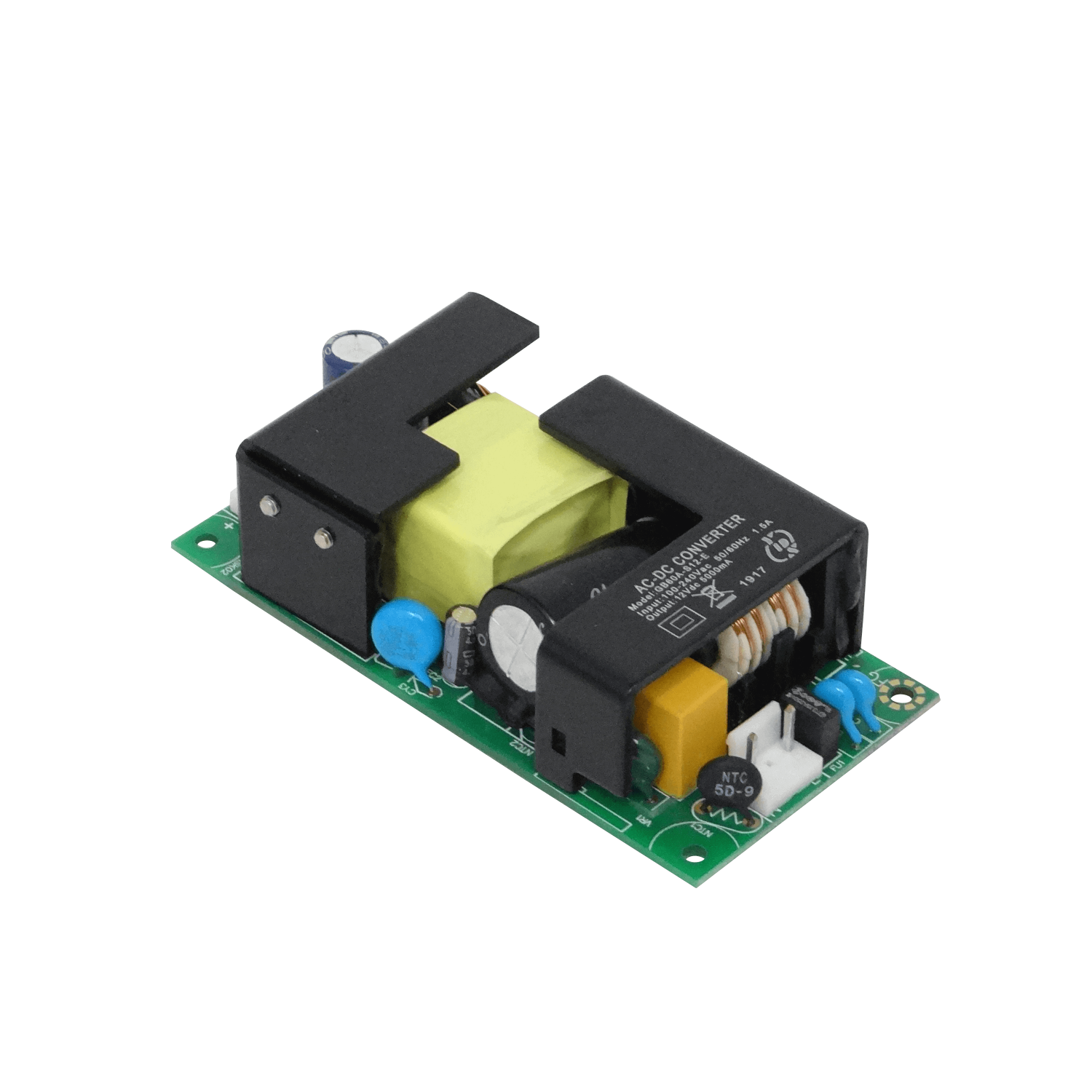 199690 F-MIK-8XG MIKROTIK p/CRS312-4C+8XG-RM 12VDC 5A 60W 100-240VAC Fuente R - Imagen 1