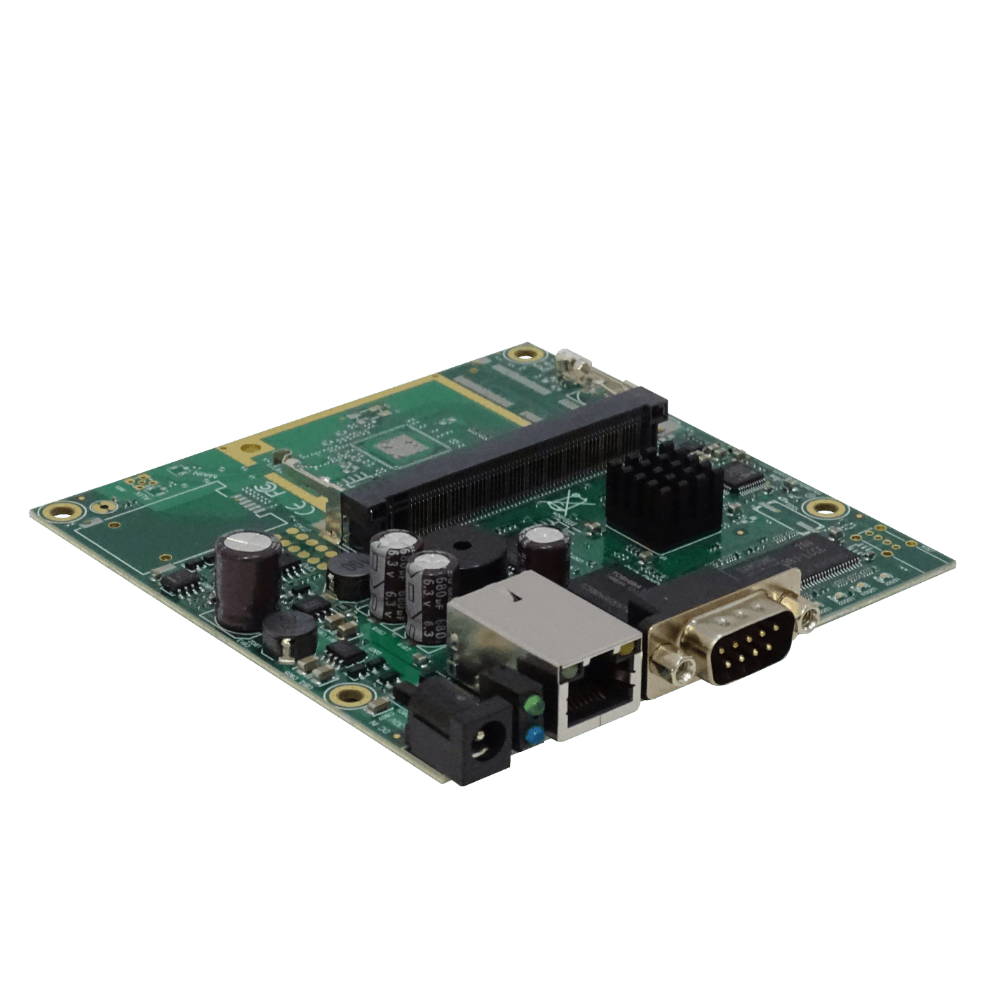 199714 RB411AH MIKROTIK 680MHZ 64MB L4 1-100 1-MINIPCI ROUTER Requiere-Fuen - Imagen 1