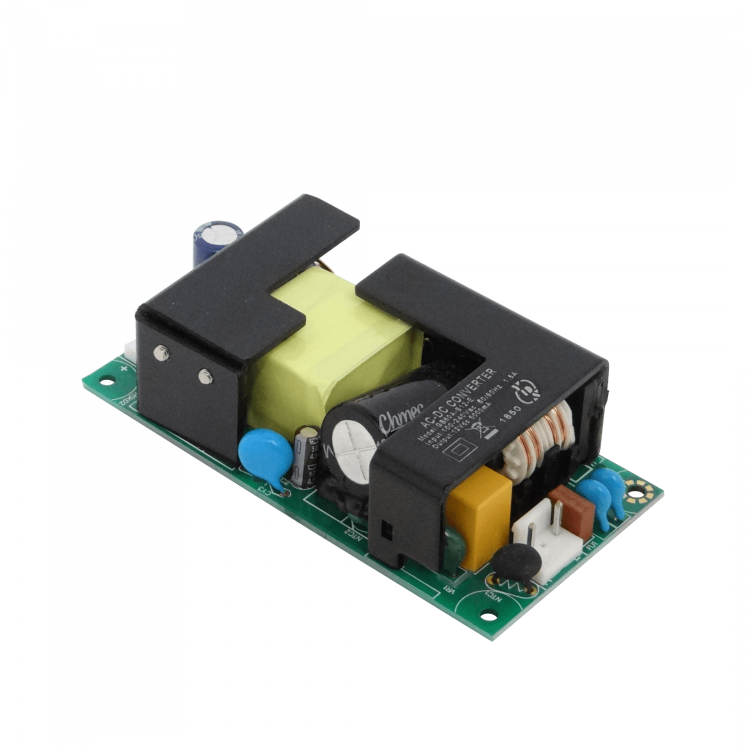 199716 GB60A-S12 MIKROTIK 12V 5A 100-240VAC Fuente Repuesto p/CCR1016xR2 102x - Imagen 1
