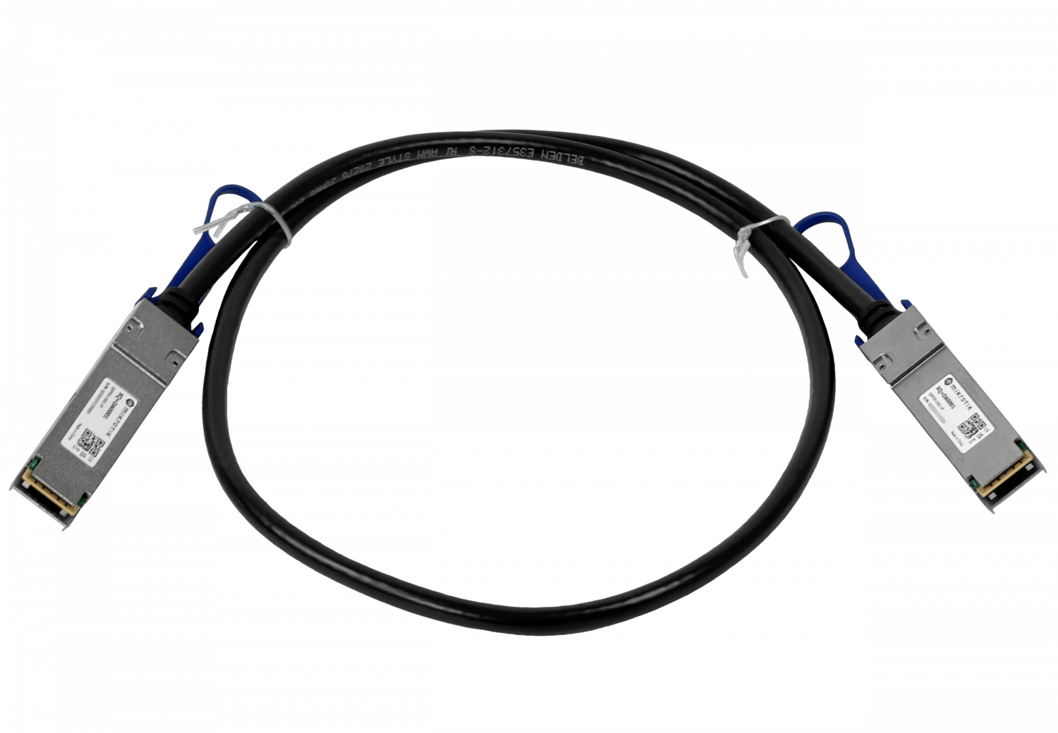 199718 XQ+DA0001 MIKROTIK 1mt QSFP28-100G Cable Directo Backbone DAC Cobre 30 - Imagen 1