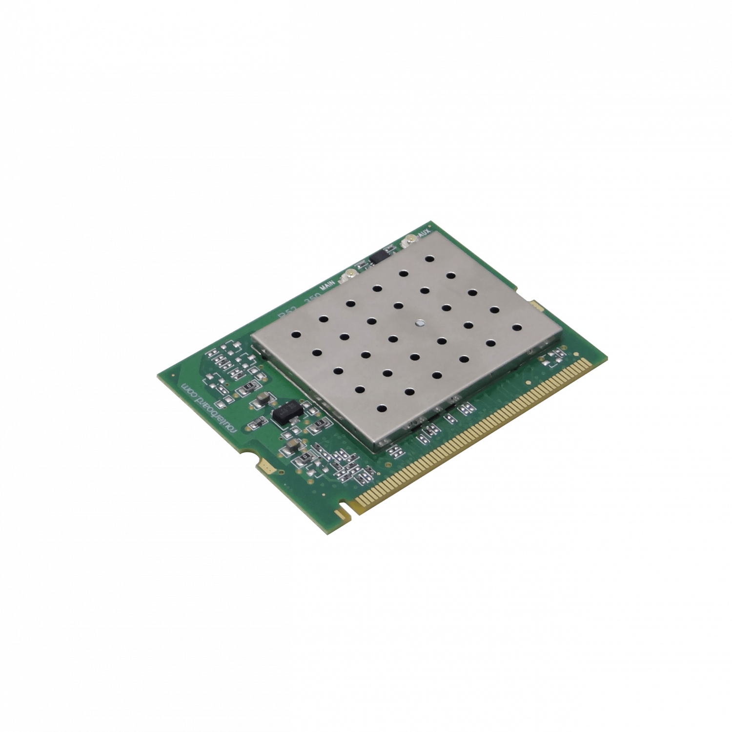 199721 R52H MIKROTIK 2-U.FL 25DBM 2,4GHZ/5GHZ A/B/G 350MW AR5414 MINIPCI - Imagen 1