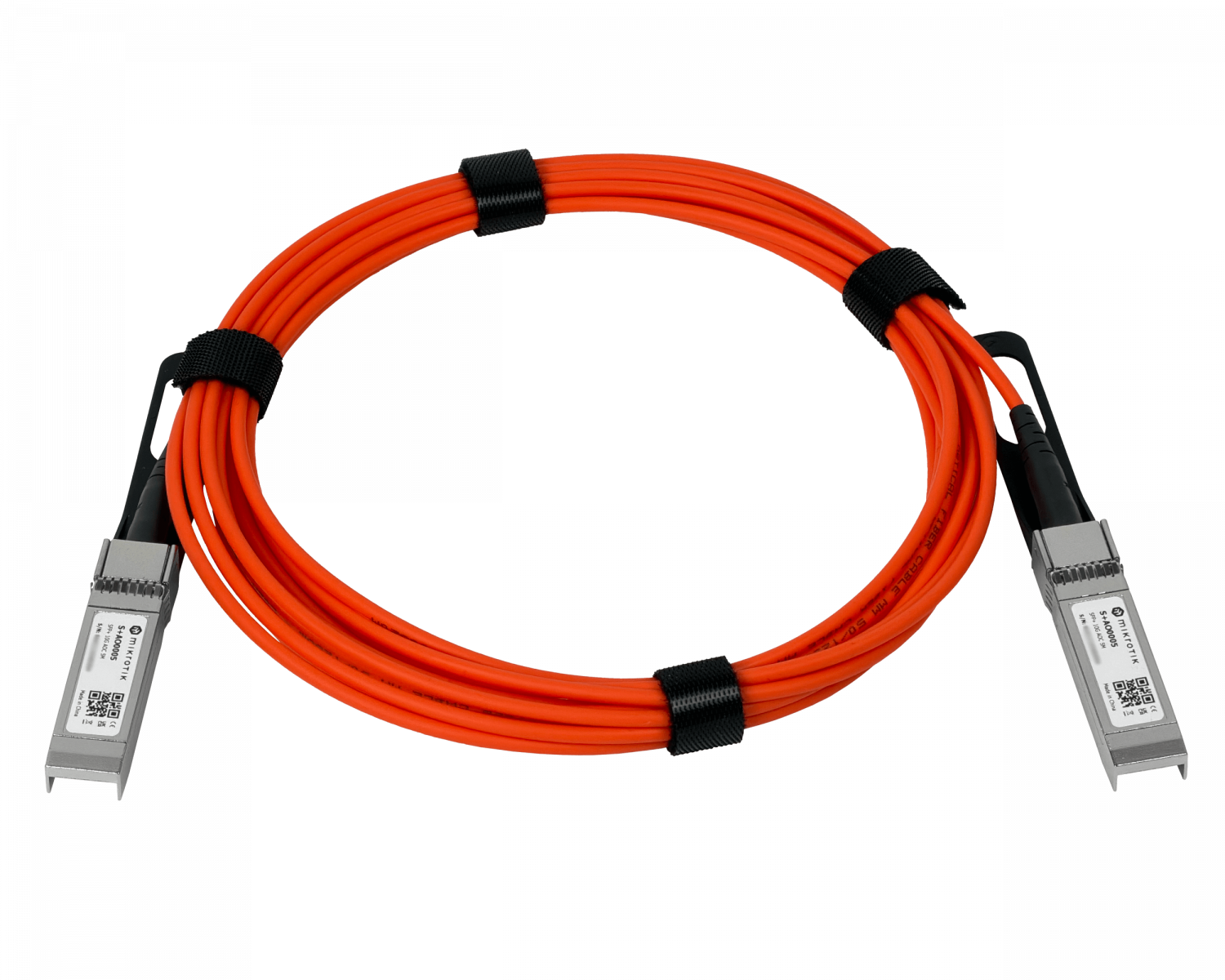 199736 S+AO0005 MIKROTIK 5mt SFP+10G Cable Activo Optico Backbone AOC - Imagen 1