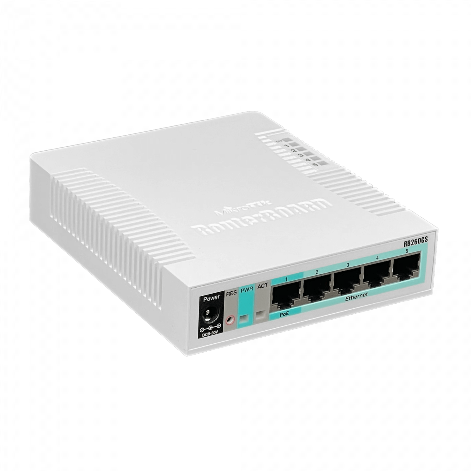 199738 RB260GS MIKROTIK SWITCH 5-1000 1-SFP ATHEROS SWOS VLAN - Imagen 1