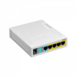 RB260GSP MIKROTIK 5-1000-(4-PoE/9-28VDC) 1-SFP SwOS VLAN Switch Admin