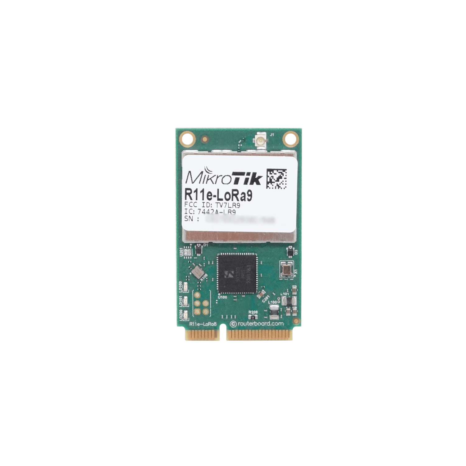 199754 R11E-LR9 MIKROTIK 902-928MHz LoRaWAN LBT Semtech-SX1301 1-u.FL 23dBm - Imagen 1