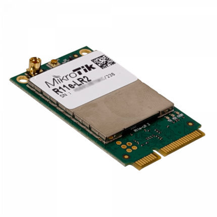 R11E-LR2 MIKROTIK 2,4GHz LoRaWAN LBT 1-u.FL 10dBm miniPCIe 2403-25-50