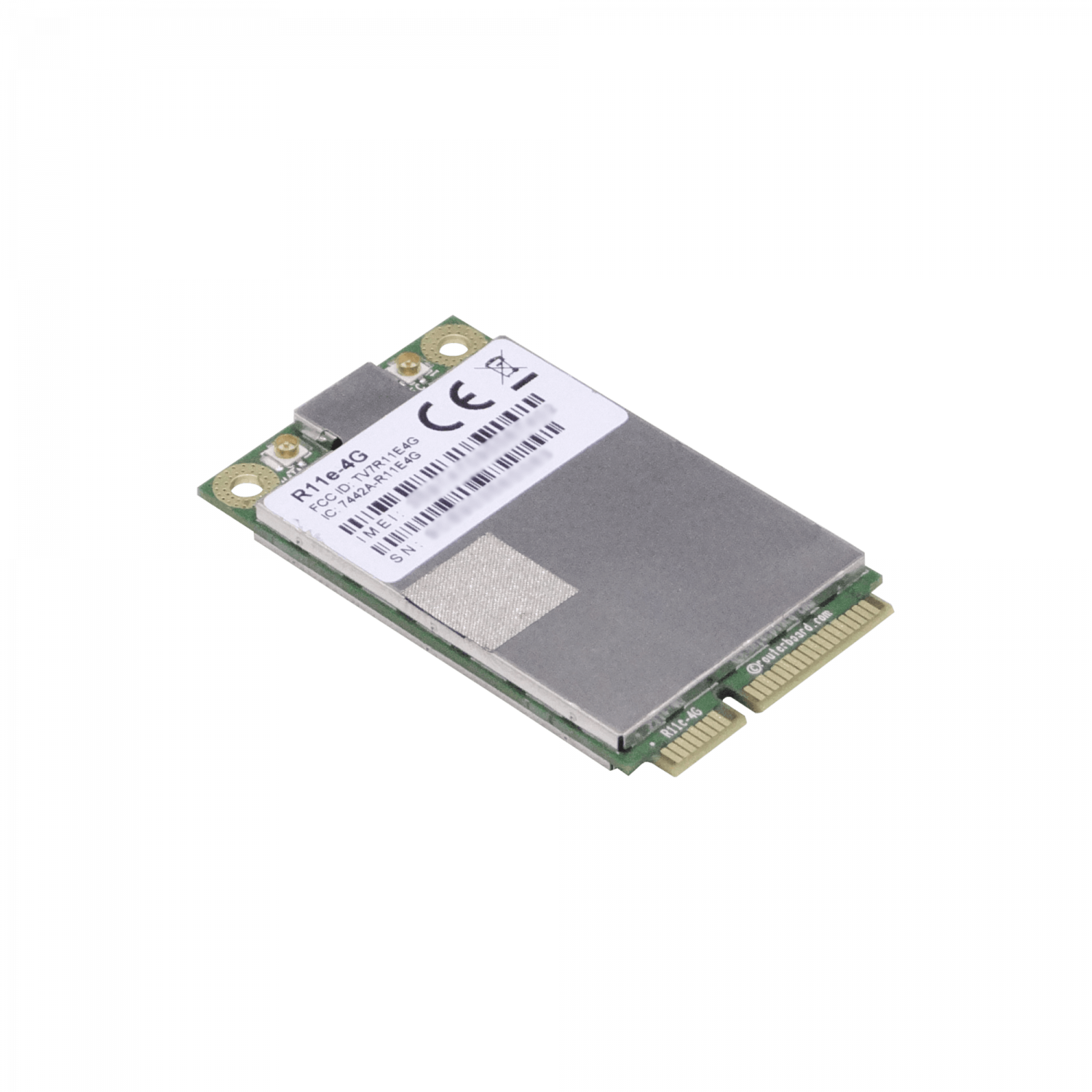 199766 R11E-4G MIKROTIK 2-u.FL LTE Cat4 1800 2600 800 450 2500 3500 3700MHz - Imagen 1