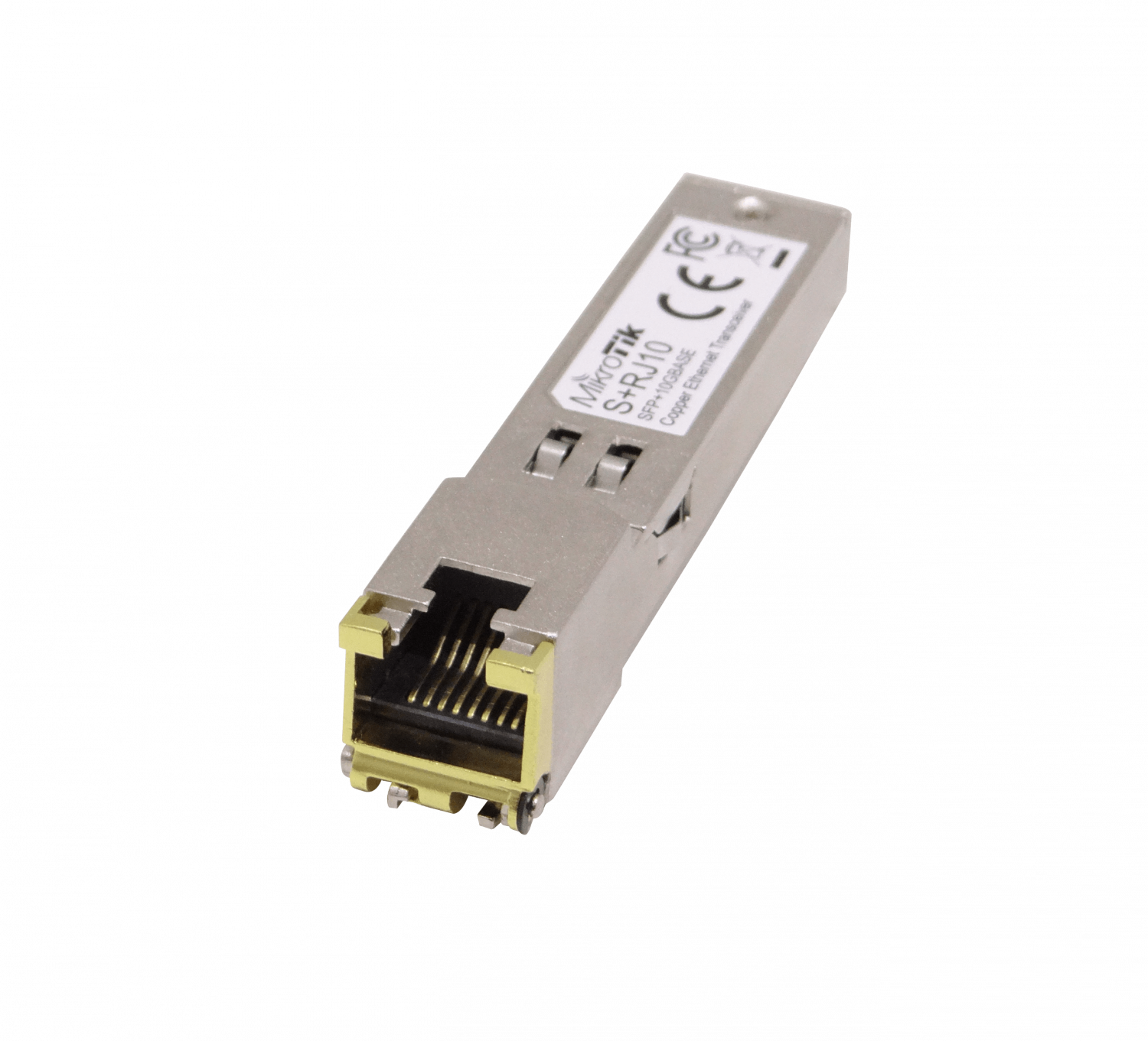 199779 S+RJ10 MIKROTIK SFP+10GBASE Cobre Modulo 10/100/1000/2500/5000/1000 - Imagen 1